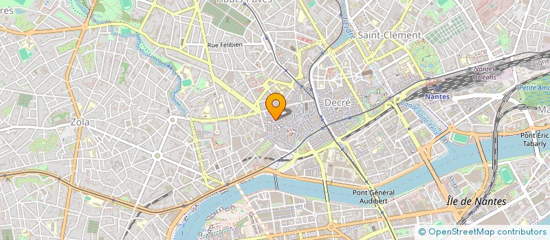 localisation de l'entreprise SCI LINET  NANTES