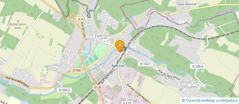 localisation de l'entreprise SCI LINET-CHENU à EPERNON