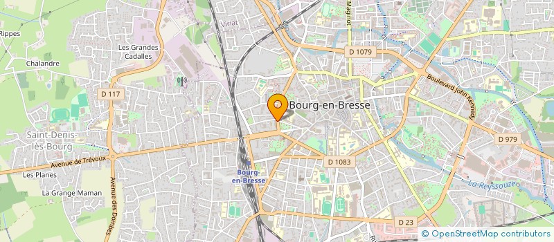 localisation de l'entreprise SCI LINK à BOURG-EN-BRESSE