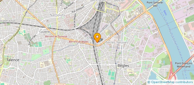 localisation de l'entreprise SCI LINK A.L.  VIRSAC