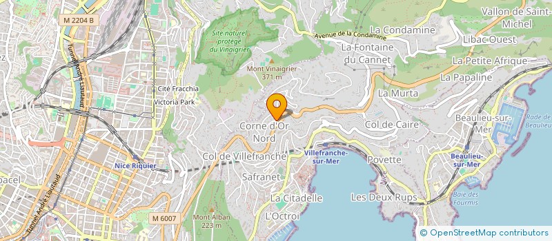 localisation de l'entreprise SCI LINO à VILLEFRANCHE-SUR-MER