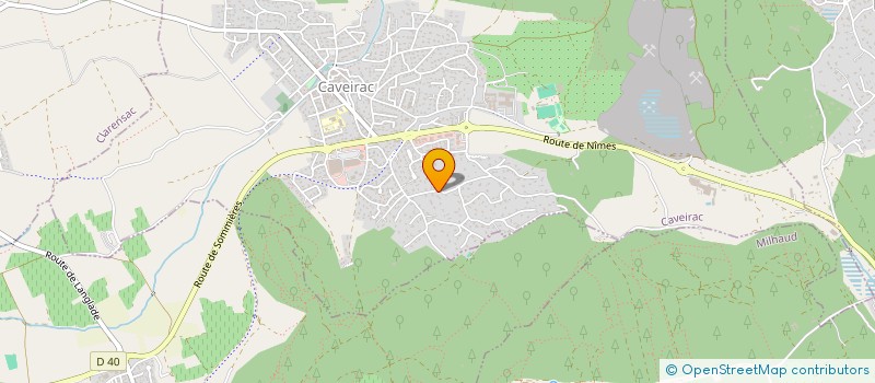 localisation de l'entreprise SCI LINO  CAVEIRAC