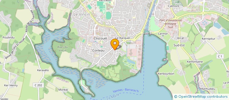 localisation de l'entreprise SCI LINO PERE ET FILS à VANNES