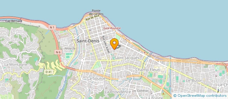 localisation de l'entreprise SCI LINORES à SAINT-DENIS