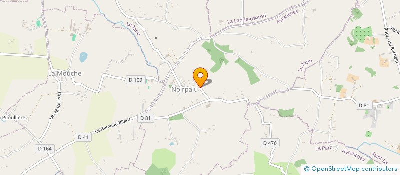 localisation de l'entreprise SCI LINOTT  LE TANU