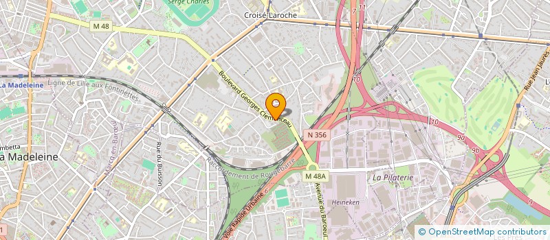 localisation de l'entreprise SCI LINSELLES RUE CASTELNAU à MARCQ-EN-BARŒUL