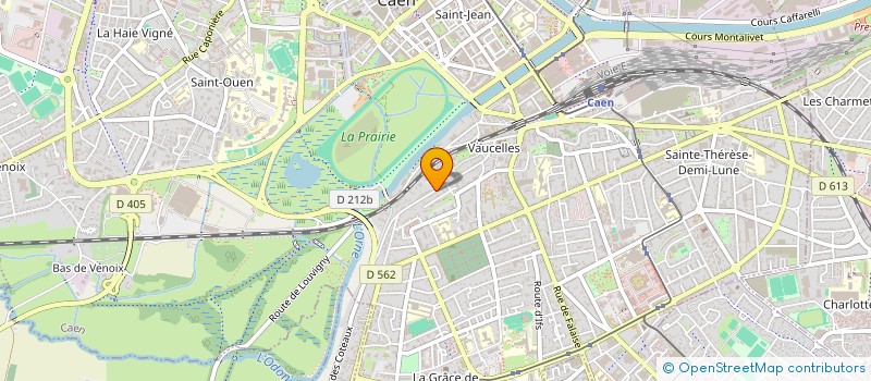 localisation de l'entreprise SCI LINTE à CAEN