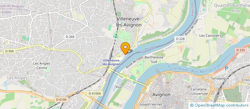 localisation de l'entreprise SCI LIOGIER-LEBRUN  VILLENEUVE-LES-AVIGNON