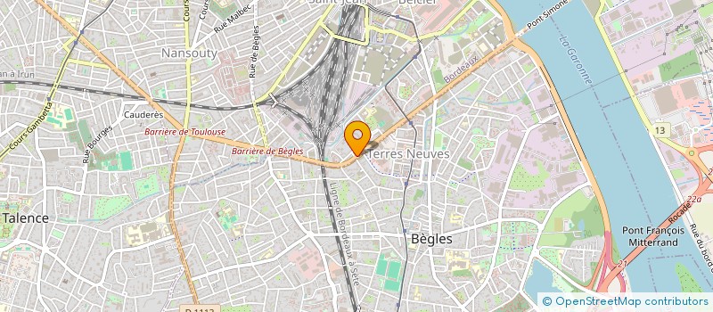 localisation de l'entreprise SCI LIOGO  BORDEAUX