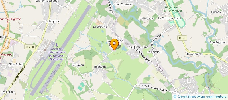 localisation de l'entreprise SCI LIOMEL à LIMOGES