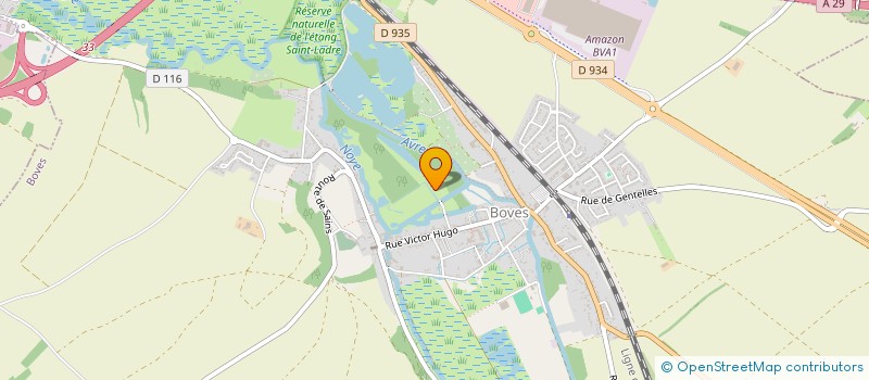localisation de l'entreprise SCI LION à BOVES