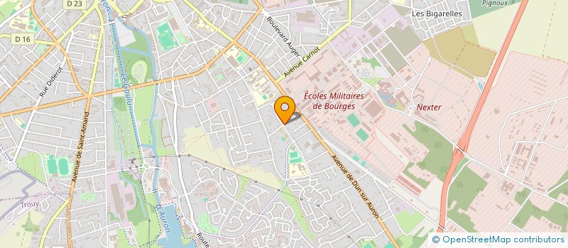 localisation de l'entreprise SCI LION  BOURGES