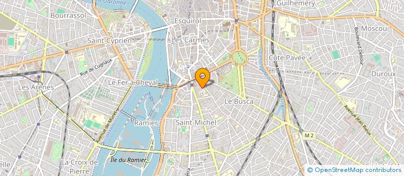 localisation de l'entreprise SCI LION à TOULOUSE