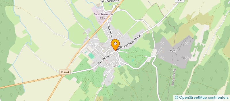 localisation de l'entreprise SCI LION  GY