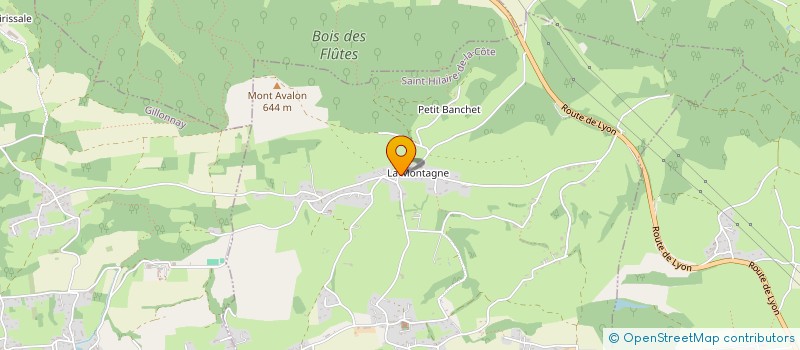 localisation de l'entreprise SCI LION D OR  SAINT-HILAIRE-DE-LA-COTE