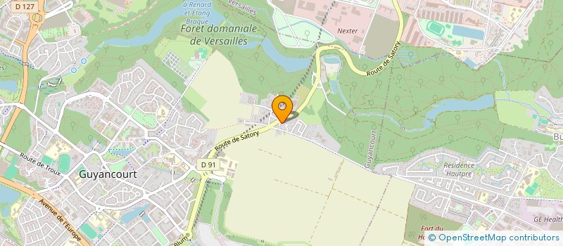 localisation de l'entreprise SCI LION GEP  GUYANCOURT