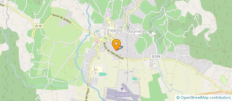 localisation de l'entreprise SCI LIONEL  FAYENCE