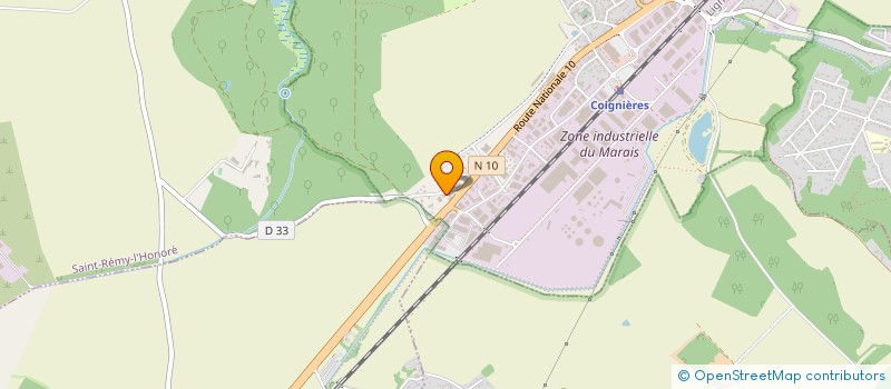 localisation de l'entreprise SCI LIONEL à COIGNIERES