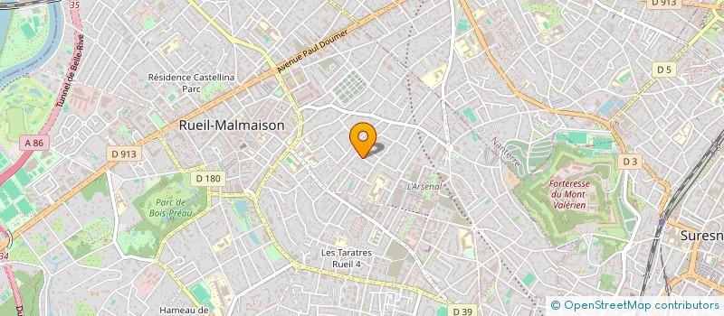 localisation de l'entreprise SCI LIONEL à RUEIL-MALMAISON