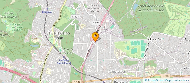 localisation de l'entreprise SCI LIOR 1G  LA CELLE-SAINT-CLOUD