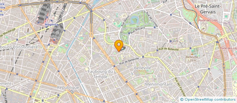 localisation de l'entreprise SCI LIOR  PARIS