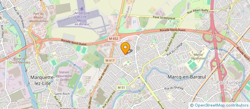 localisation de l'entreprise SCI LIOR  MARCQ-EN-BARUL