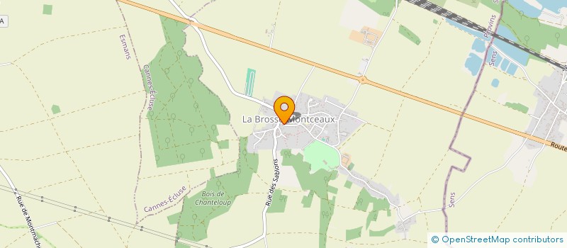 localisation de l'entreprise SCI LIORET  VOULX