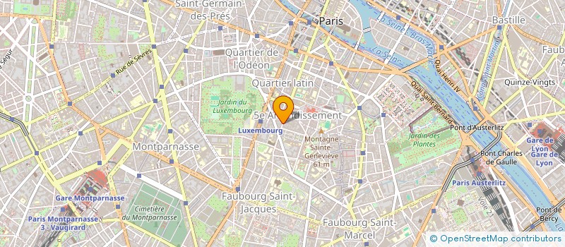 localisation de l'entreprise SCI LIORISI  PARIS