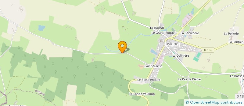 localisation de l'entreprise SCI LIORSO  LA CROIXILLE