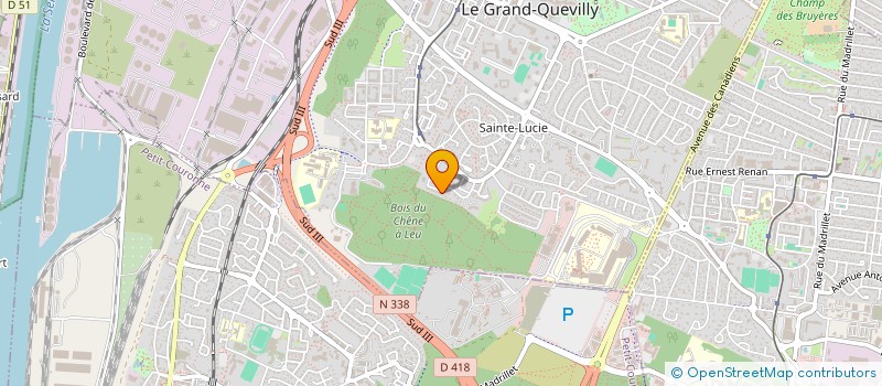 localisation de l'entreprise SCI LIOT & FILLES  LE GRAND-QUEVILLY