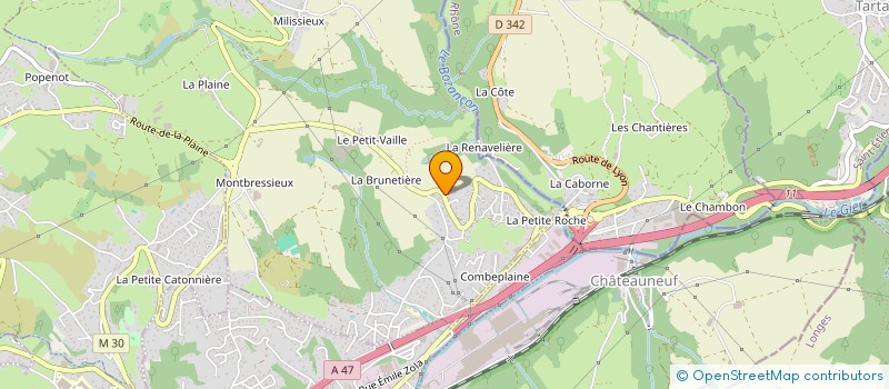 localisation de l'entreprise SCI LIOTIER  SAINT-JOSEPH