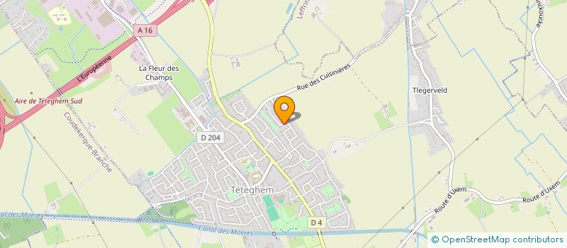 localisation de l'entreprise SCI LIOU  TETEGHEM-COUDEKERQUE-VILLAGE