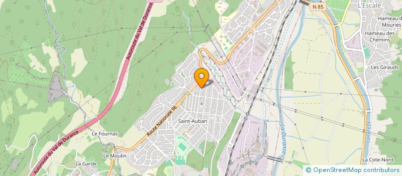 localisation de l'entreprise SCI LIOUBA  CHATEAU-ARNOUX-SAINT-AUBAN