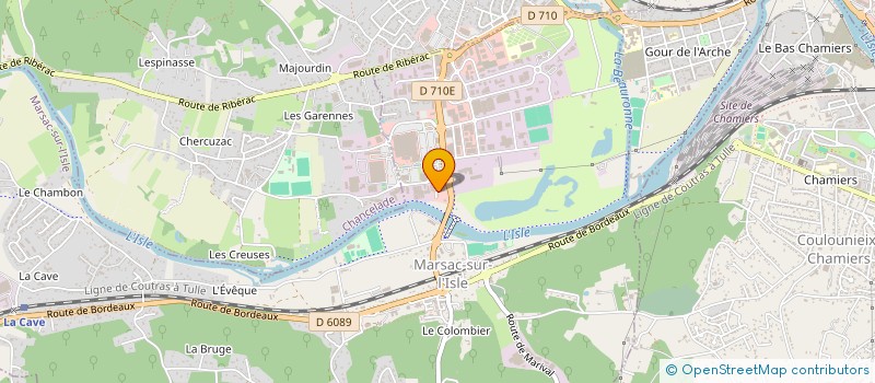 localisation de l'entreprise SCI LIPA  MARSAC-SUR-L'ISLE