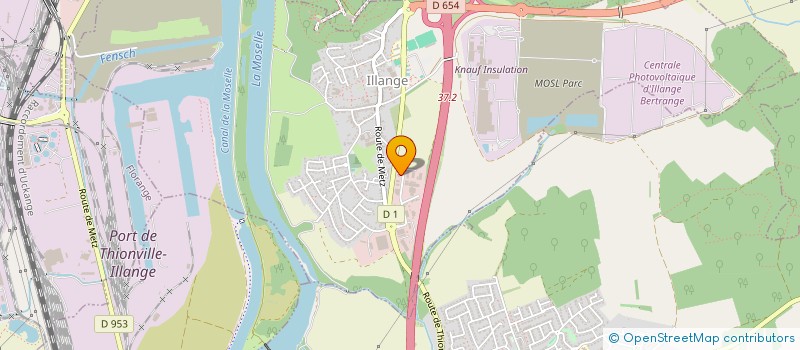 localisation de l'entreprise SCI LIPANTO  ILLANGE