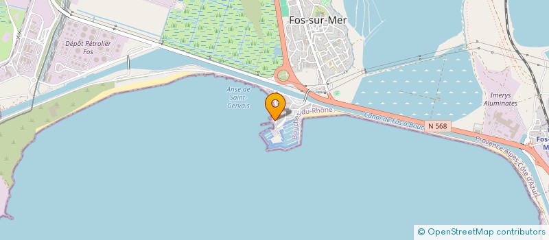 localisation de l'entreprise SCI LIPARI ET FILS  FOS-SUR-MER