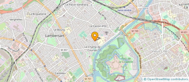 localisation de l'entreprise SCI LIPKA E ET MT à LAMBERSART