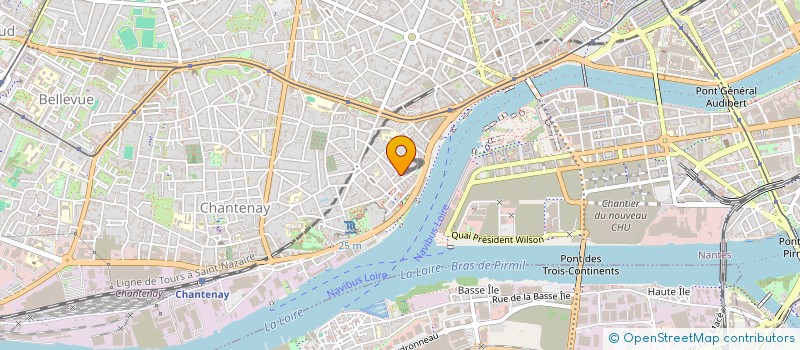 localisation de l'entreprise SCI LIPOTE  NANTES