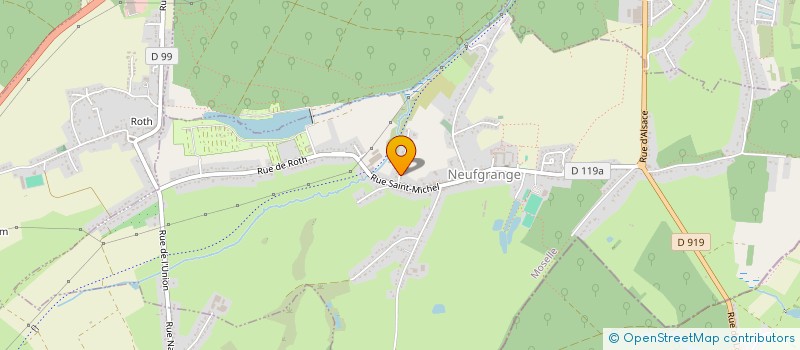 localisation de l'entreprise SCI LIPPE à SARREGUEMINES