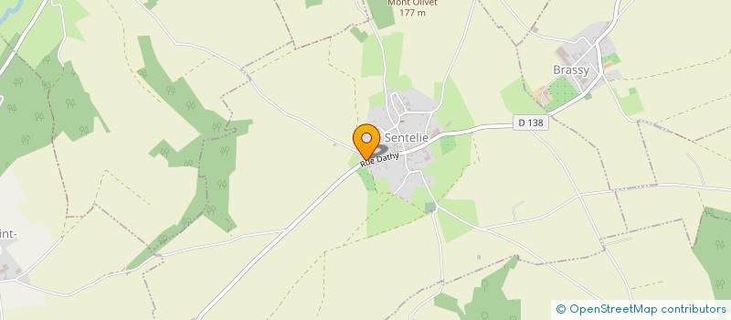 localisation de l'entreprise SCI LIPPERT -ROSAK  SENTELIE