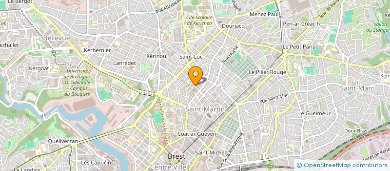 localisation de l'entreprise SCI LIPPMANN  BREST