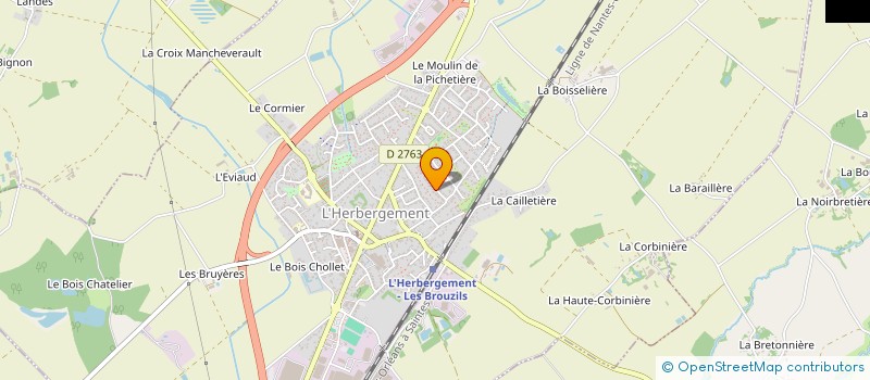 localisation de l'entreprise SCI LIPTON INVEST  L'HERBERGEMENT