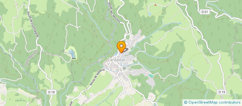 localisation de l'entreprise SCI LIPTON-MARQUEZE  CARDAILLAC