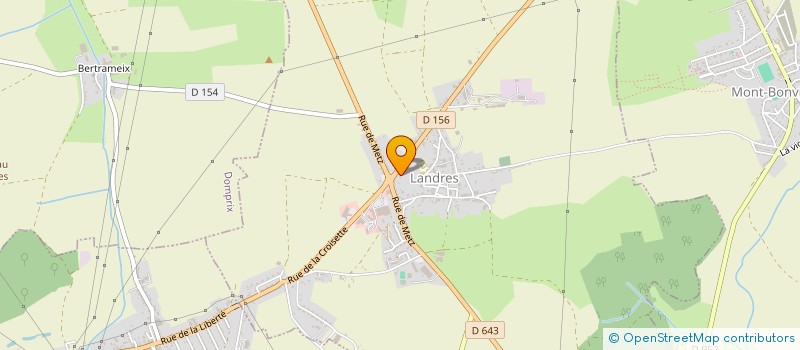 localisation de l'entreprise SCI LIRAEL  LANDRES