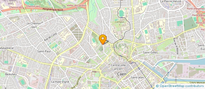 localisation de l'entreprise SCI LIRE à CAEN