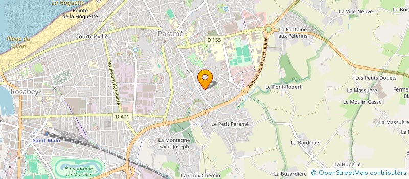 localisation de l'entreprise SCI LIREUX - DE LEPINE  SAINT-MALO