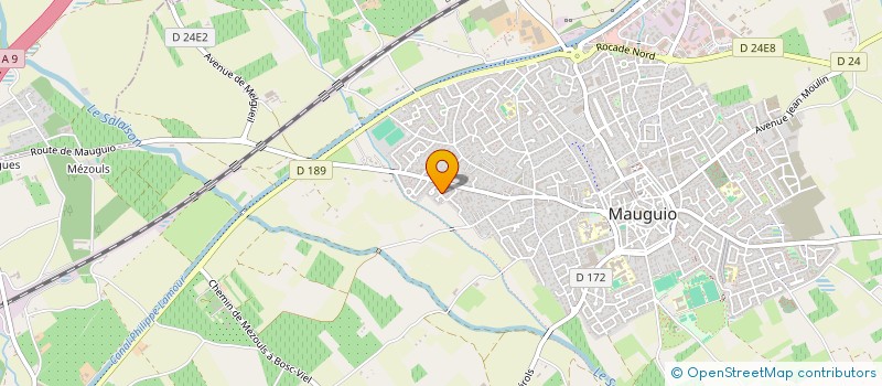 localisation de l'entreprise SCI LIRON FRERES  MAUGUIO