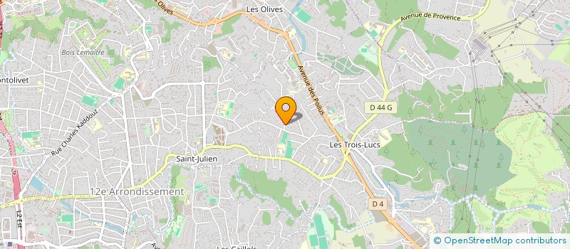 localisation de l'entreprise SCI LIRONE 26 à MARSEILLE