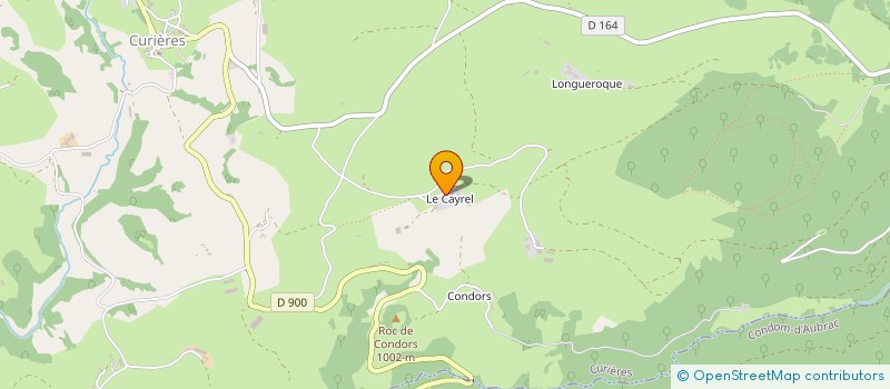 localisation de l'entreprise SCI LIS  LAGUIOLE