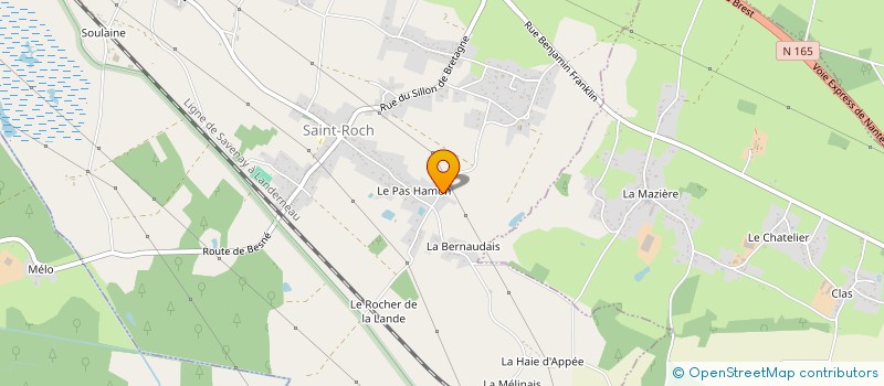 localisation de l'entreprise SCI LIS'IM  PONTCHATEAU